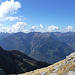 Genialer Blick auf die Gipfel der Via Alta Verzasca