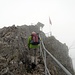 Die Belchenflue im Nebel
