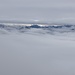 irgendwo da vorne, unten im Nebel führen unsere ca. 55km nach Madrisa... / schöne sichtbar zwischen den Wolkenschichgten die Drusen- und Sulzfluh