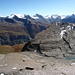 unten einstiger Glacier de Mèan Martin<br />links L`Albaron 3637m - rechts Pointe de Charbonnel 3752m