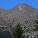 Der kahle Gipfel Končistá (2537,5m). Davor befinden sich Tupá (links; 2284,5m) und Klin (rechts vor dem Končistá; 2186,0m).