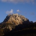 Piz Lischana vom Bahnhof Scuol Tarasp
