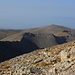 Gipfelaussicht vom Σκολιό (Skolió; 2911m) nach Südwesten zum Τερψιθεα (Terpsithéa; 2589m).