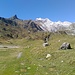 Start im Vallée d´Ossoue, im Talschluss der Vignemale (3298m) mit seinem Gletscher glacier d´Ossoue, höchster Berg der Französischen Pyrenäen