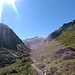 vallée de la canau mit dem mittig im Talschluss platzierten Pic de la Bernatoire (2516m)