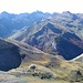 am Gipfel: Blick nach Süden; Spanische Pyrenäen