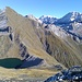 noch einmal pic de Gablet und lac de la bernatoire; rechts der Taillon (3144m), beliebter Aufstieg über die Brèche de Roland
