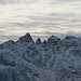 Gipfel in der westlichen Alpsteinkette