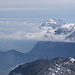 Abgehobener Alpspitz über Mittags- und Mittlerspitz