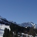 Blick von Hausberg auf Alpspitze und Zugspitze