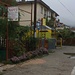 Die Minibusstation von Охрид (Ohrid; 700m). Zwischen Ohrid und dem benachbarten Touristenort Струга (Struga) verkehren halbstündlich kleine Busse.