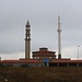 Die neue grosse Moschee von Дебар (Debar) / Dibër. Die Grenzstadt mit 20000 Einwohner liegt 7km von Albanien entfernt, auch ist sie mehrheitlich von mazedonischen Albanern bewohnt.
