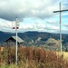 Das große Kreuz auf dem Blößling nebst Gipfelhüttchen