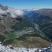 in Saas Fee ist das grosse Fest, das jedes Jahr an diesem Sonntag stattfindet, bereits in vollem Gang. Unser nächstes Ziel.