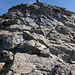 Am Gipfel des Blankahorns steht nur ein Steinmann.
