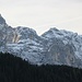 Westliche Karwendelspitze, Nördliche Linderspitze und darunter die gut sichtbare 4 der Viererspitze