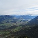 Tiefblick ins Tal von der Gurtisspitze 