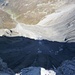 Mächtiger Geröllkessel nördlich des Piz Üertsch. Der Gletscher ist wohl schon länger verschwunden...