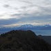 Il monte Rosa dall'Osservatorio.