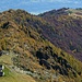 La bella cresta che abbraccia l'Alpe Morisciolo e L'alpe Mognone