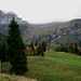 noch liegt auch der Weg zu Stafel, Esel und Plattistäge in dichten Wolken