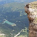 Blick von den Pfeiferspitzen hinab zum Obernberger See