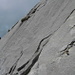 Blanke Kalkwand, im Abstieg vom Ochsenchopf
