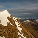 Gipfelwächte auf dem P. di Campello: rechts C. Gana Rossa, Pta. di Stou und P. Molare, darüber P. del Ramulazz, P. di Strega und T. Alto