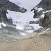 il ghiacciaio sotto il Col de la Tsa