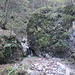 Erster kleiner Wasserfall
