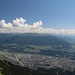 Tiefblick auf Innsbruck