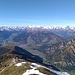 rechts die südlichen Stubaier Alpen
