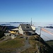 Blick über die Bergstation. Das ZH-Oberland kann auch von der Sonne profitieren....