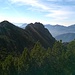 Panorama dalla Cima di Fojorina verso la Val Solda.