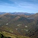 Panorama dalla Cima di Fojorina verso la Val Colla.