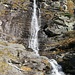 Der Wasserfall bei der einstigen Alp