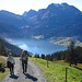 Schon fast an der Alp Schwarzenegg, die leider schon für den Winter geschlossen hatte - wie auch die  Bockmattli-Kletterhütte. Obwohl die auf ihrer Webseite von "bis Oktober offen" spricht.