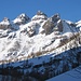 steile Felszähne im Talabschluß, links zum Colle Margherina, rechts zum Passo di Gardetta