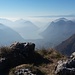 Panorama dal Monte Grona verso il Ceresio