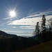 die Sonne steht schon tiefer