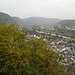 Moselabwärts mit dem Dorf Dieblich