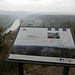 Beim Aussichtspunkt blicken wir nach Kobern-Gondorf und...