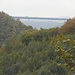 Die Moseltalbrücke im Zoom beim Abstieg ins Belltal