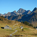 Wieder zurück an der Oberdamülser Alpe.