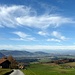 Längenberg, Ulmizberg und Gurten mit Wolken schön übermalt