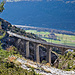 Querung des Lüegegilchi - oberhalb des Viadukts und des Höhenweges