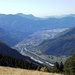 Aussicht von der Alpe Domàs nach Bellinzona