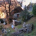 In tutta la valle vi sono centinaia di grandi massi erratici, molti adattati a ricoveri, come questo appena sopra Giumaglio.