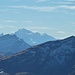 Der Mont Blanc in der Ferne