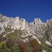 Tipico paesaggio della Grignetta, con le sue guglie e torrioni d'ispirazione dolomitica